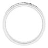 18K White 6 mm Accented Band Mounting Size 5.5-126218