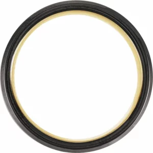 18K Yellow Gold PVD & Black PVD Tungsten 7 mm Size 10 Grooved Band-TAR52198