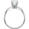 Oval-8x6 mm Oval Solitaire Engagement Ring Mounting-124852